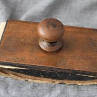 Tintenwippe aus Holz Vintage Tintenlöscher Bild 2