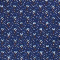 Jersey Baumwolljersey fröhlicher Affe blau Oeko-Tex Standard 100(1m/14,-€) Bild 2