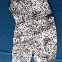 True Vintage Antik Designer Gerard Darel hochwertige Damen Hose mi Top Sommer Gr. D 38 90er nicht getragen Bild 1