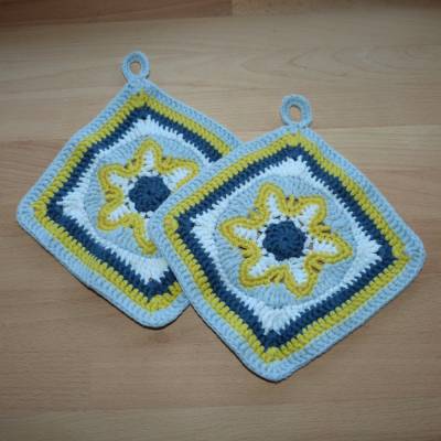 Häkelanleitung Topflappen im 