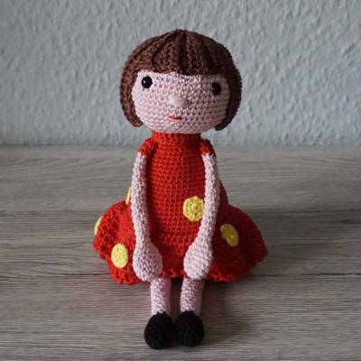 Häkelanleitung Puppe Isabelle
