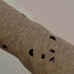 Pandabär Armstulpen mit kuscheliger Fleece-Innenseite doppelseitiger Stoff - Geschenke für Frauen - 1 Paar Panda Stulpen Bild 5
