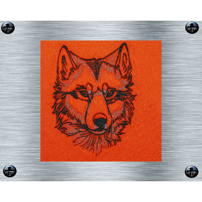 Stickdatei Fuchs  - 13 x 18 Rahmen - Wintertiere, Tiere, Waldtier Stickmotive, digitale Stickdatei, Nadelmalerei