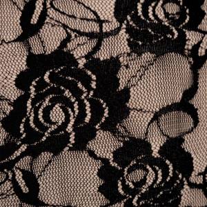 Kissenbezug Spitze Rosen in schwarz beige. Geschenke für Frauen. Eine Kissenhülle 40x40 cm ohne Kissenfüllung ist im Lie Bild 5