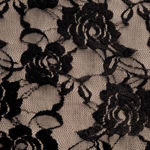 Kissenbezug Spitze Rosen in schwarz beige. Geschenke für Frauen. Eine Kissenhülle 40x40 cm ohne Kissenfüllung ist im Lie Bild 9