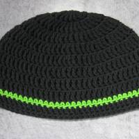 Männermütze extrakurz (ohrfrei), Mütze im Spiral-Design, aus Baumwolle mit Elasthan Bild 3