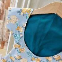 Wäscheklammerkleidchen mit oder ohne passenden Holzbügel. Klammerkleidchen, Klammerbeutel, Aufbewharung "Blumenranke Bild 4
