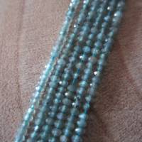 facettierte Apatit Perlen Rondelle 3 mm x 2 mm ein Strang Bild 2