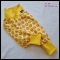 2-teiliges Babyset "Sonne" Größe 62, genäht aus Jersey in gelb, von he-ART by helen hesse Bild 5