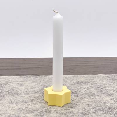 3D-Kerzenständer Stern für Feste in über 50 Farben
