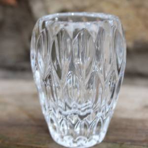 2er Set kleine Vasen 24 % Bleikristall Vintage 60er 70er Jahre Bild 4