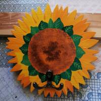 Kleiderhaken - Sonnenblume Bild 2