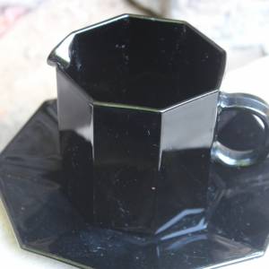 14 tlg. Set Tee Kaffee Gedecke mit Milchkännchen Octime ARCOROC 80er Jahre France Bild 5