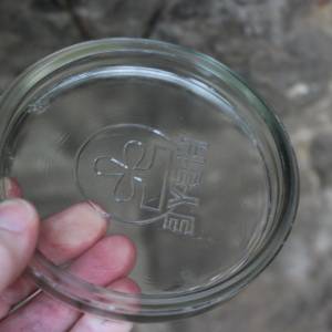 antikes 2 l Konservenglas Einmachglas Vorratsglas Bindeglas HEYE 20er Jahre Bild 5