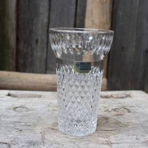 Vase 24 % Bleikristall Lausitzer Glas 60er 70er Jahre DDR Bild 2