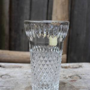 Vase 24 % Bleikristall Lausitzer Glas 60er 70er Jahre DDR Bild 5