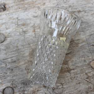 Vase 24 % Bleikristall Lausitzer Glas 60er 70er Jahre DDR Bild 7