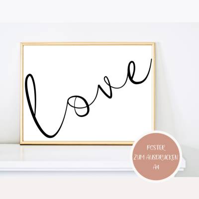 Poster zum Ausdrucken - Poster, Wandbild Download