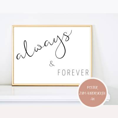 Poster zum Ausdrucken - Poster, Wandbild Download