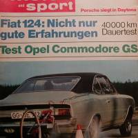 Auto Motor Sport - 2. März 1968 - Test Opel Commodore GS Bild 1
