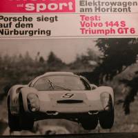 Auto Motor Sport -10.Juni 1967 - Test Volvo 144 S  und Triumph GT 6 Bild 1