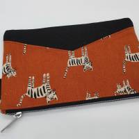 Täschchen Vari Pouch mit Handschlaufe,  Tiger orange/schwarz Bild 2