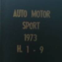 Sammelband-Auto Motor Sport - 1973 - Heft 1 bis 9 Bild 2