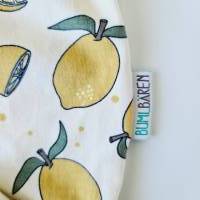 Baby-Pumphose 62 • 80 Jersey Bio-Zitronen Bündchen Blattgrün Bild 3