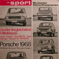 auto motor sport Heft 26 - 23 Dezember 1967 - Die neusten Gebrauchwagenpreis - großer Vergleichstest Mittelklasse Bild 1