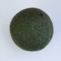 Filzball Wolle 5,8 cm waschbar handgemacht zum Spielen, Jonglieren, Handtraining, Entspannen Bild 3