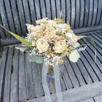Brautstrauß aus getrockneten Blumen (teils in Bio-Qualität) in Boho-Style Bild 2