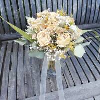 Brautstrauß aus getrockneten Blumen (teils in Bio-Qualität) in Boho-Style Bild 3
