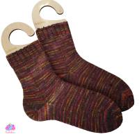 Handgestrickte Socken, Größen 40/41, handgestrickt, Farbe: 622 Bild 1