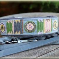 Hundehalsband MASSAI, Zugstopp Halsband für Hunde, in vier Farben, Martingale, Rhodesian Ridgeback, Afrika Bild 1
