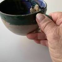 Tasse mit Drachen Handgetöpfert Tontasse Keramikasse Drachenliebhaber Drachen Mystik niedlich Kuscheltasse, Kindertasse Bild 8