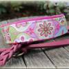 romantisches Halsband mit Zugstopp für Hunde, Hundehalsband in rosa, grau, bunt, Martingale Bild 1