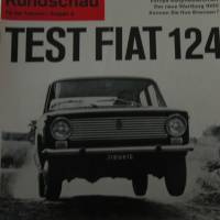 Motor Rundschau - für den Tankwart/Ausgabe A   Nr. 17  10. Sept. 1966   Test Fiat 124 - die neuen Simca-Modelle Bild 1