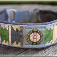Hundehalsband MASSAI, Zugstopp Halsband für Hunde, in vier Farben, Martingale, Rhodesian Ridgeback, Afrika Bild 6