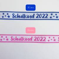 Schlüsselband * SCHULKIND 2022 * Individuelle Kombination * diverse Farben Bild 4