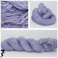 Handgefärbte Sommer Sockenwolle  Wollelfe "Lavender", 100 g Strang Bild 1