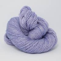 Handgefärbte Sommer Sockenwolle  Wollelfe "Lavender", 100 g Strang Bild 3