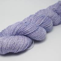 Handgefärbte Sommer Sockenwolle  Wollelfe "Lavender", 100 g Strang Bild 5