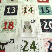 Adventkalender "Marrymaking" Gingiber Stoffpanel Kalender zum selbst nähen Patchwork Bild 4