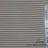 0,95m RESTSTÜCK Jersey Baumwolle Streifen hellbeige - weiß 2mm Bild 2