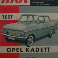 mot - Nr.1  Januar 1963   -  Test  Opel Kadett Bild 1