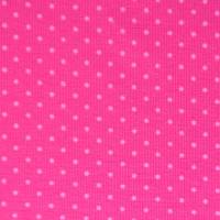 Pinkfarbener Jersey mit kleinen Tupfen Punkten Dots 50 x 145 cm Stoff nähen Bild 1