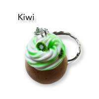 Cupcake Schlüsselanhänger aus Fimo, mit Farbwechsel bei Wärme, verschiedene Sorten, Geschenkidee Bild 4