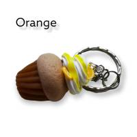 Cupcake Schlüsselanhänger aus Fimo, mit Farbwechsel bei Wärme, verschiedene Sorten, Geschenkidee Bild 6