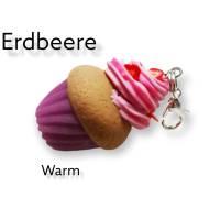 Cupcake Charms aus Fimo, mit Farbwechsel bei Wärme, verschiedene Sorten, Geschenkidee Bild 7