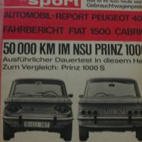 Sammelband-Auto Motor Sport - 1965 -  2. Halbjahr    -  Heft  14 bis 26 Bild 1